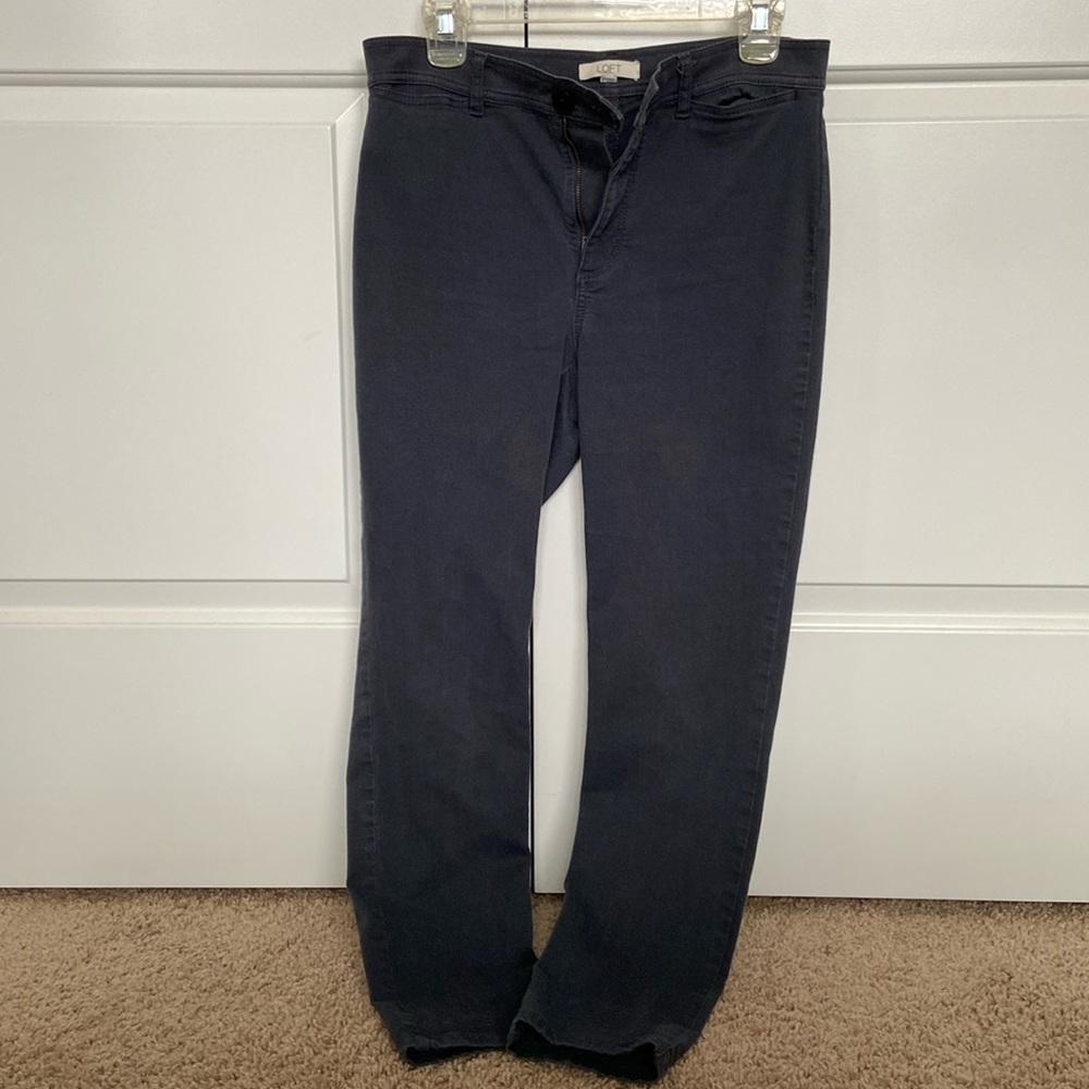 Loft Gray Skinny Jeans